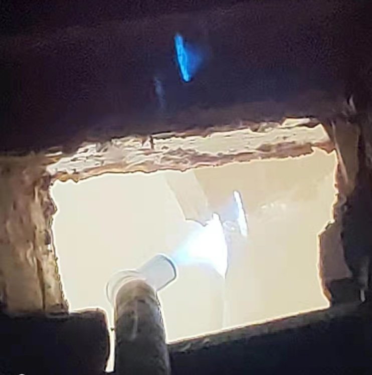 玻璃窑炉陶瓷焊补熔接中